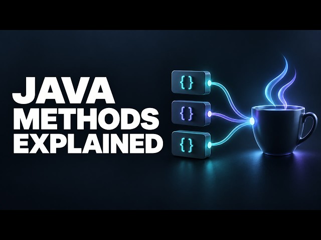 Java Methods Part 2: Return Values, Parameters & Void Methods (2016)