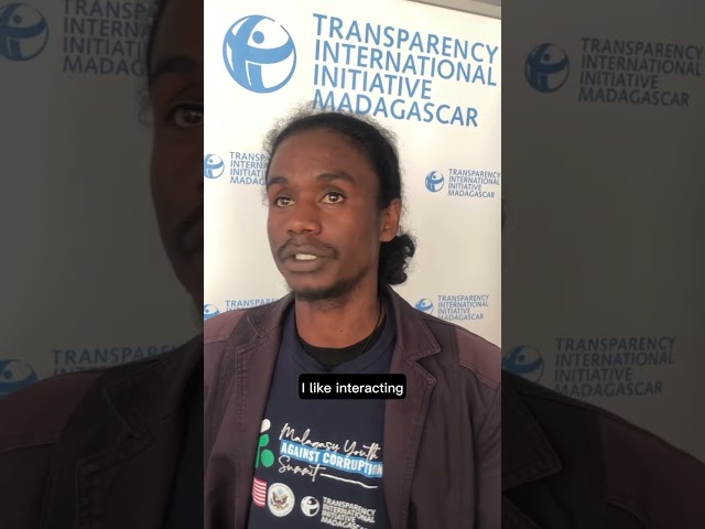 Young anti-corruption activist from Madagascar | Transparency International