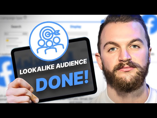 Facebook Ads Lookalike Audience Tutorial (For Beginners)