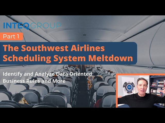SWA Scheduling System Meltdown: Identifying and Analyze Data Oriented Business Rules & More
