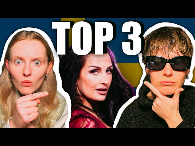 WHO DO YOU THINK OUR SWEDISH FAVORITES ARE?🇸🇪 #melodifestivalen2025