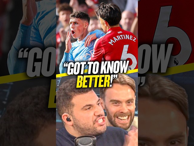 Phil Foden sees red in the Manchester Derby! 🟥