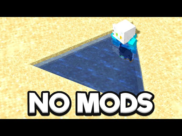 This Triangle is in Vanilla Minecraft