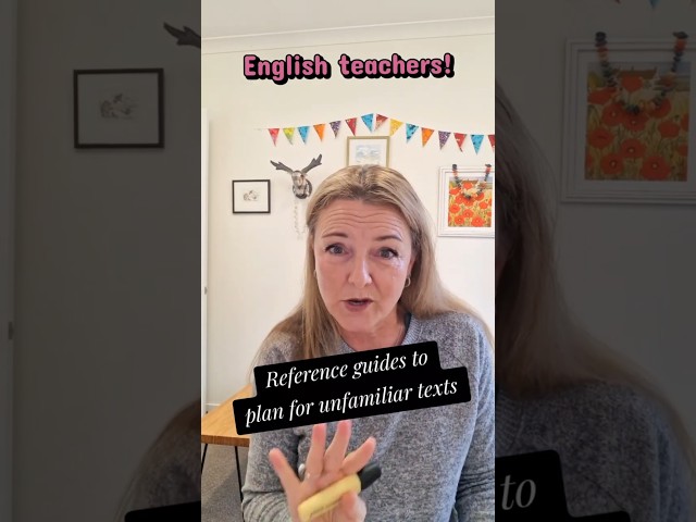 #Englishteachers, logically sequenced steps for teaching #unfamiliartexts #readingskills #teachers