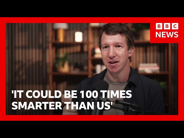 'The world needs to slow AI down' Anthropic co-founder tells BBC | BBC News