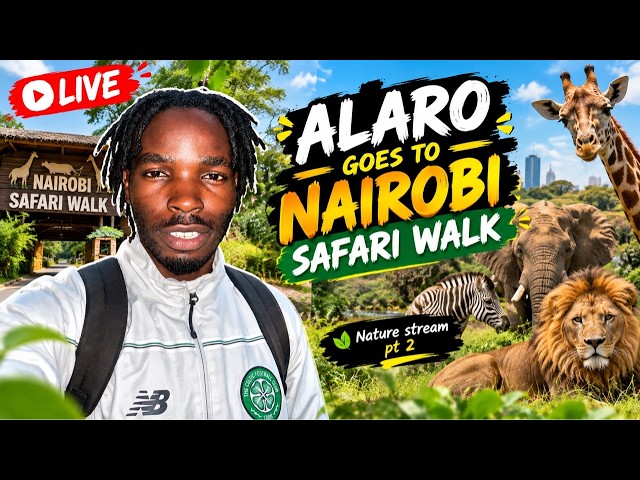 Alaro Goes To Nairobi Safari Walk