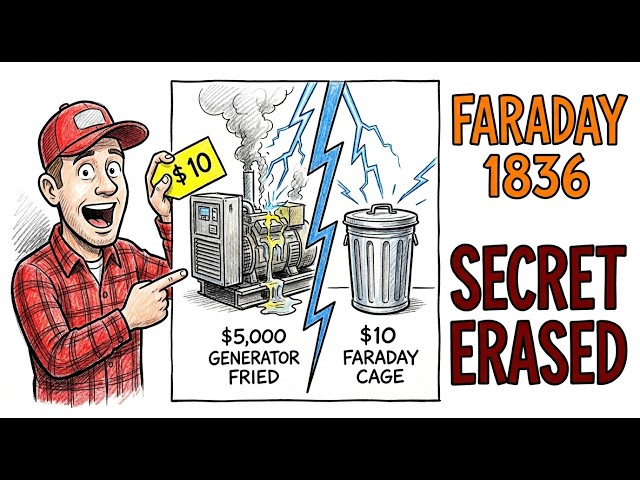 Before You Buy a $5,000 Generator, Watch What a $10 Trash Can Does to an EMP