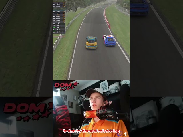 Might want to slow down a bit there mate...  #racing #iracing #iracingoffical #simracing #simracer