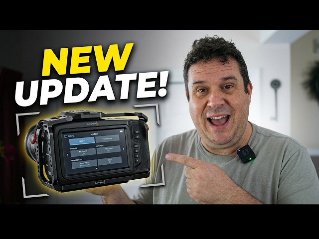Blackmagic Cinema camera Update 10.2.2