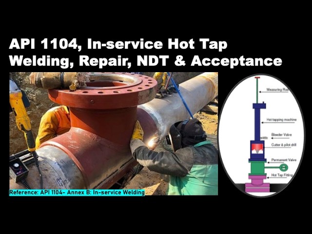 API 1104 Hot Tap Welding EXPLAINED: In-Service Repair, NDT & Acceptance Criteria You MUST Know!
