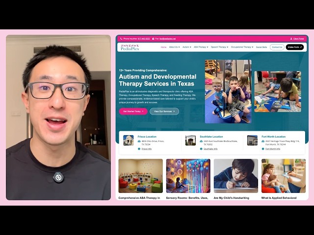 Webflow Showcase: Designing PediaPlex's Comprehensive Therapy Services Website