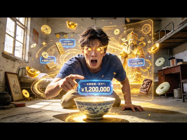 Wang Pengfei gains the God of Wealth's eye, seeing the true value of objects. He enters the antiq...