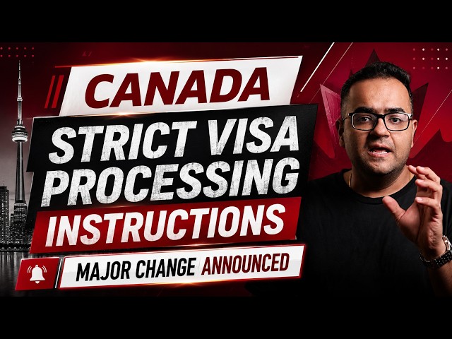New Changes in Processing Instructions - Study Visa for Canada Immigration News Latest IRCC Updates