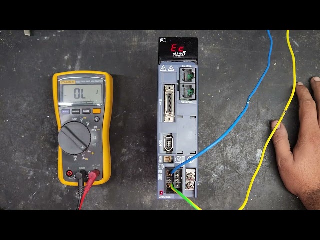 How to repair Fuji Alpha 5 Smart servo drive smps & testing in hindi.