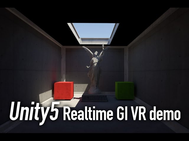 Unity 5 Global Illumination VR demo