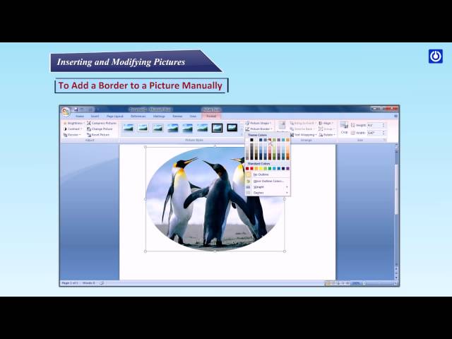 Advanced Features of MS-Word