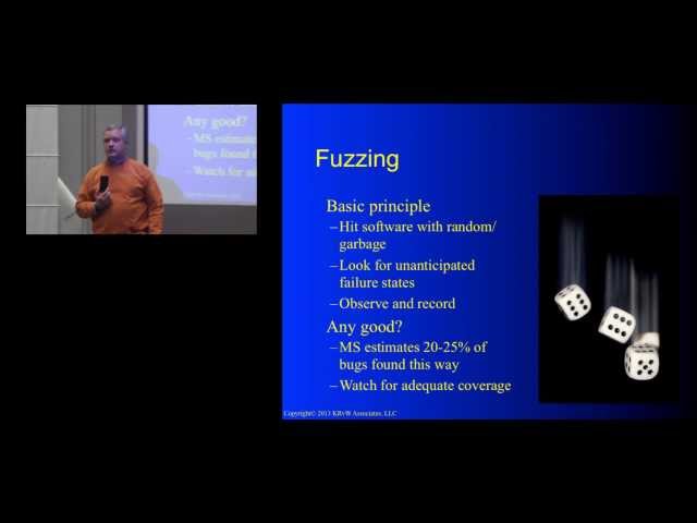 Security Testing Fundamentals - Ken van Wyk