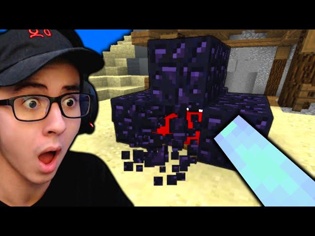 The BEST Bed Defense Break in Minecraft Bedwars EVER...