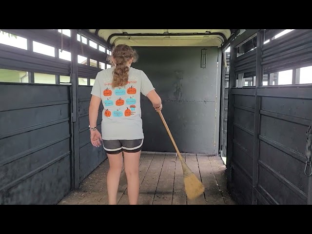 Painting our Bison Trailer