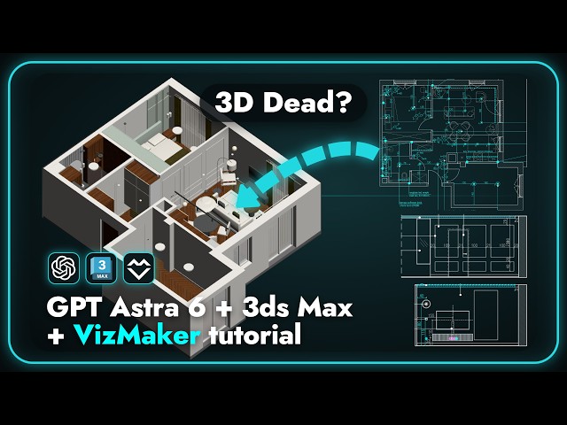 We gave GPT Astra 6 Real Construction Drawings. Here's What It Built in 3ds Max