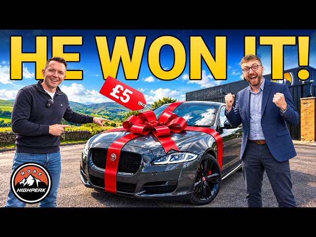A Viewer Came to Collect My Giveaway Car