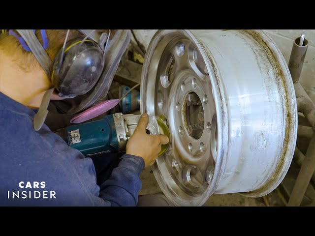 How The Filthiest Wheels Are Restored To A Mirror-Like Finish | Cars Insider