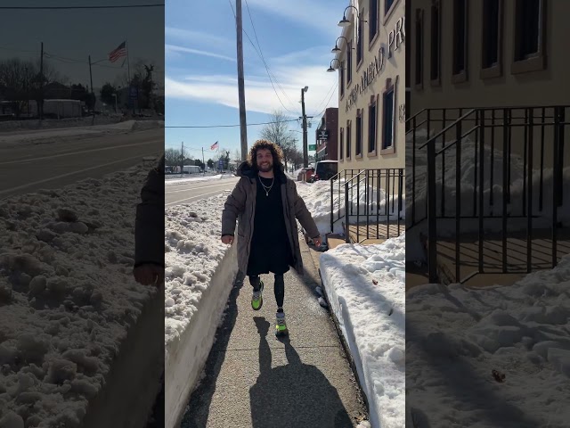 Nick's Outdoor Walk with Bilateral Above-Knee Prostheses
