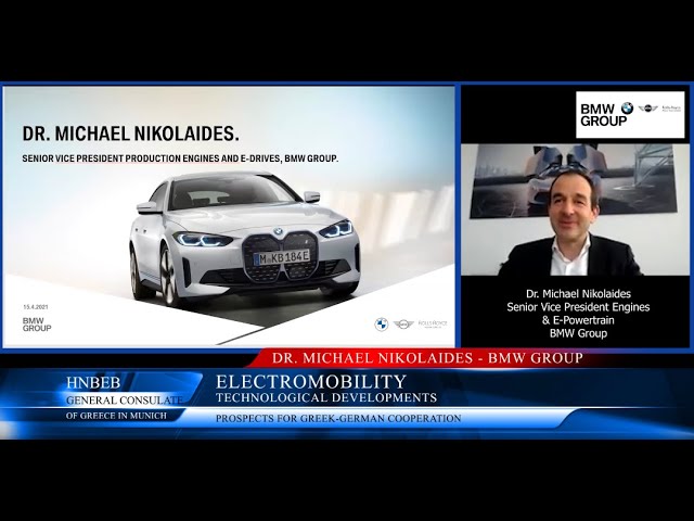 HNBEB Electromobility - Dr. Michael Nikolaides | BMW Group
