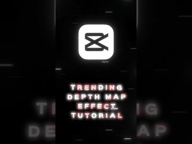 😱Depth Map Effect😱 #capcut #tutorial #trending