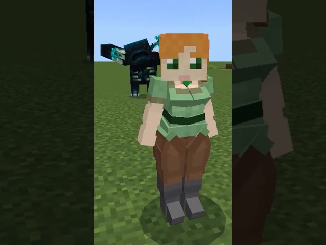 3d alex vs mobs #minecraft