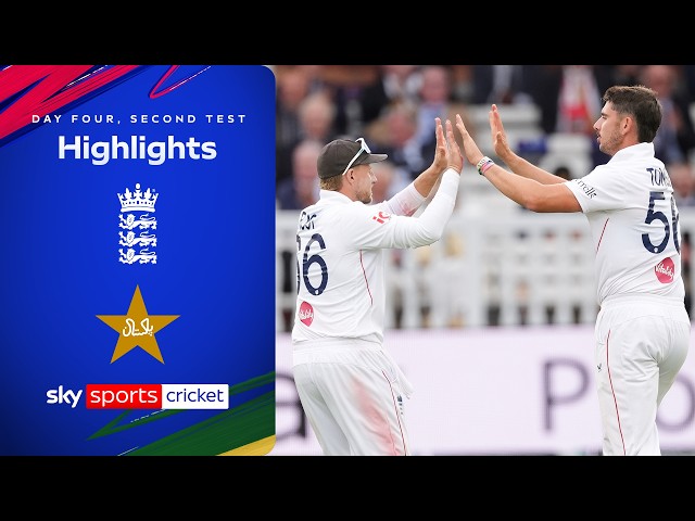 England seal series win against Pakistan at Lord's! | England vs Pakistan | Day 4, Second Test