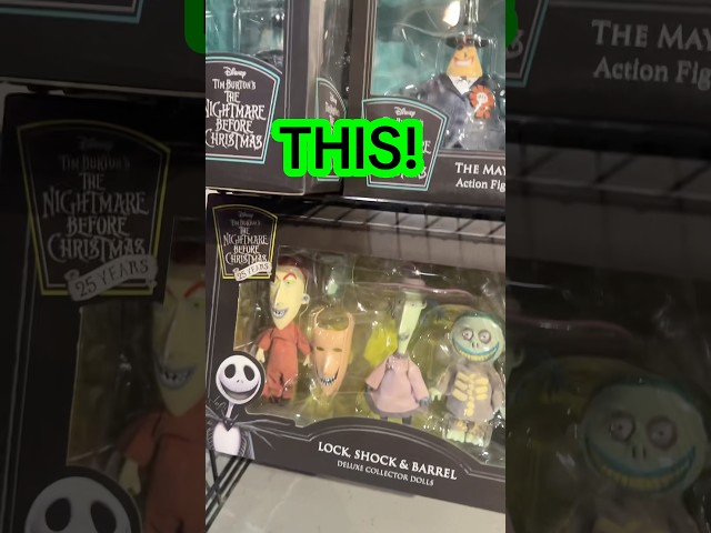 A rare collectors item!  #toys #shorts #collection #nightmarebeforechristmas #disney  #deluxe #dolls