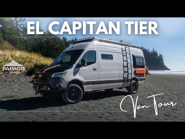 This Sprinter Van Conversion Is Built For OFF ROAD and OFF GRID