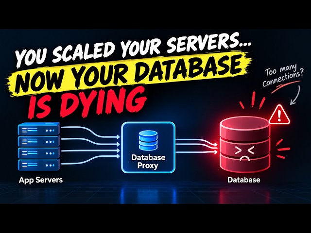 Why Scaling Your Backend Breaks Your Database (Database Proxies Explained)