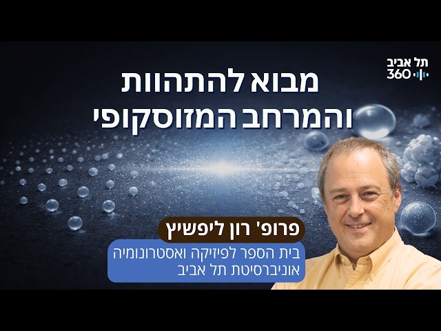 מבוא להתהוות והמרחב המזוסקופי | המסע שלא נגמר מהפשוט למורכב (פרק 1)