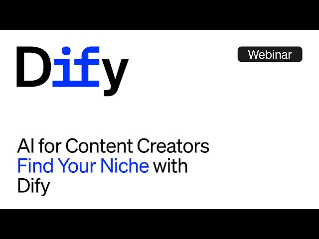 Al for Content Creators (Part 1): Find Your Niche