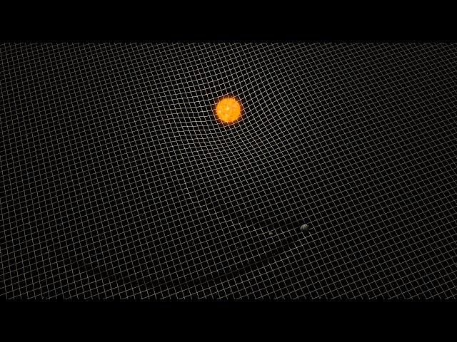 Gravitational Waves - Artistic representation UHD 3D