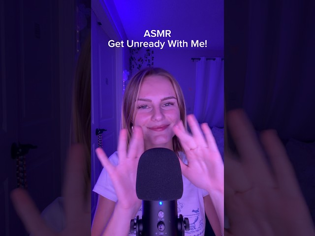 Time for bed 😴 #asmr #relax #tingles #grwm