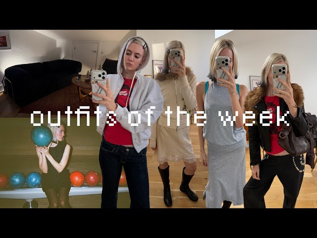 outfits of the week | new sofa + wall art!!! #49
