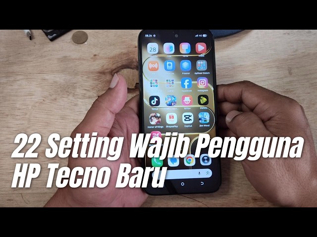 22 Setting Wajib Pengguna Baru HP Tecno Spark 50 Camon 50 Pova 8