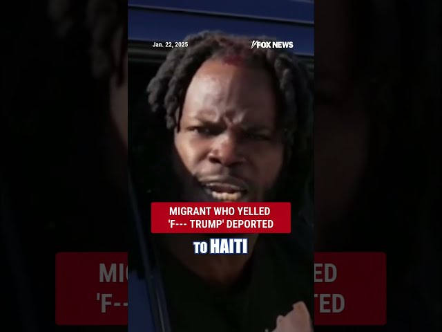 Migrant gang member DEPORTED after yelling 'F--- Trump'