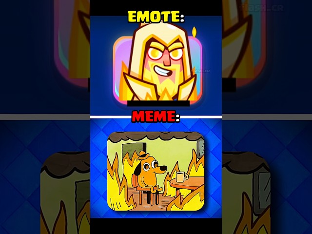 Emotes VS Memes in Clash Royale (Part - 21) 🤐🔥