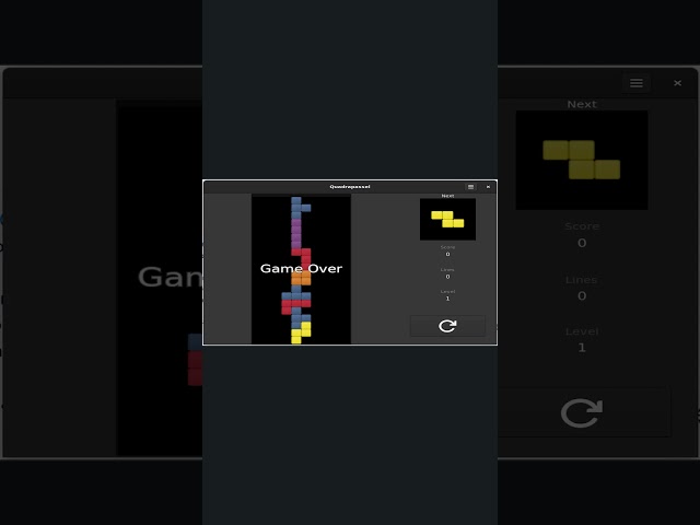 Play Quadrapassel Falling-Block Game on Linux