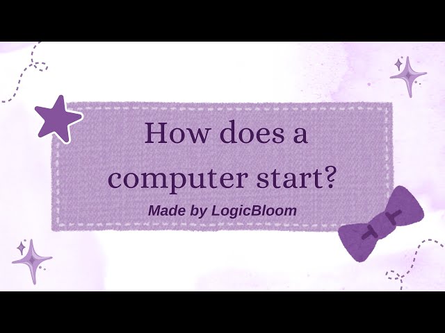 How Does a Computer Start? | BIOS, UEFI & Boot Process Explained Simply