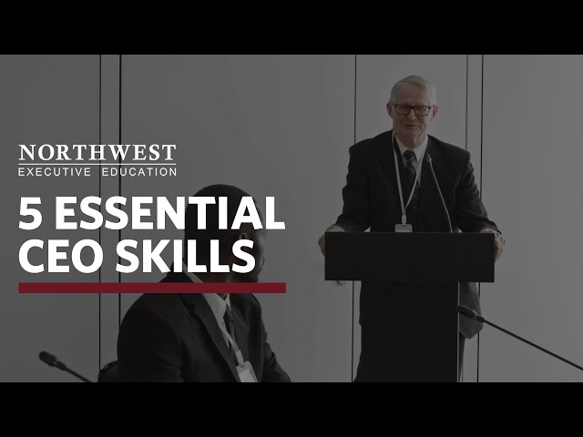 5 Essential CEO Skills