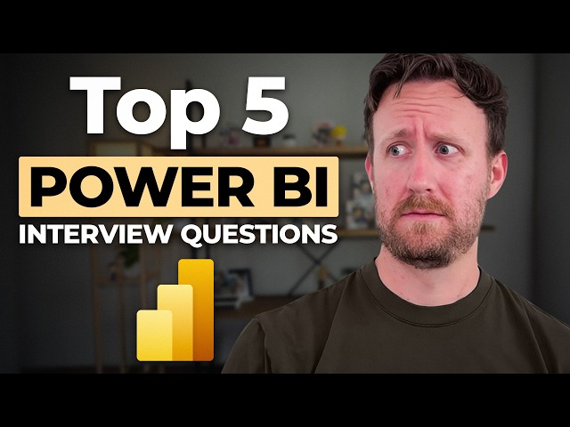 Top 5 Power BI Interview Questions to Get Hired in 2026
