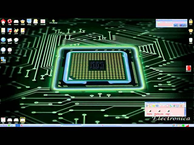 Electronic panels with Gtkdialog in linux
