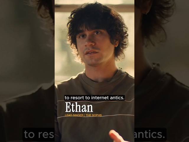 @TheSophsLA lead singer Ethan talks remaining authentic in the digital era. 🎸⚡️