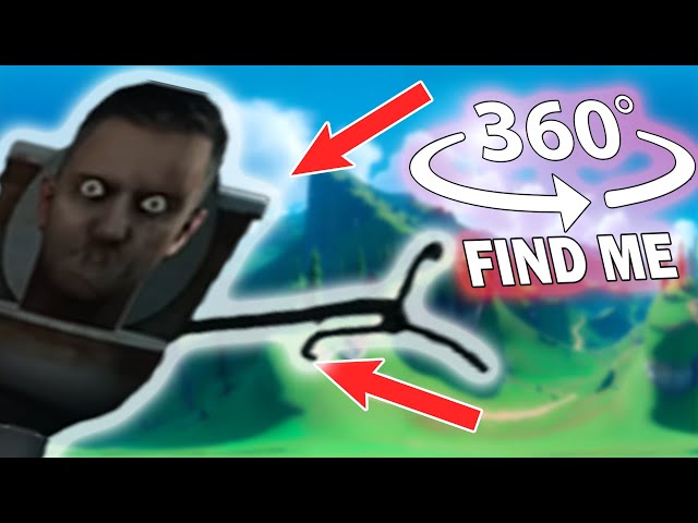 Parasite Boss Toilet - Skibidi Toilet - 360° Finding Challenge #2