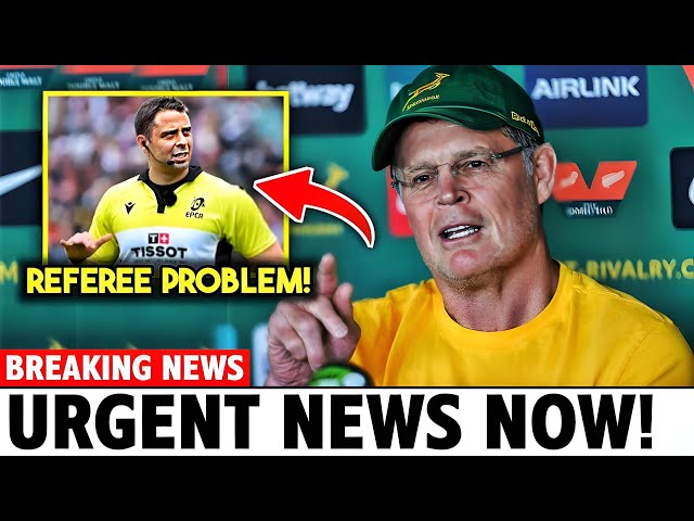 🚨JUST NOW! RASSIE ERASMUS DROPS A BOMBSHELL! 100% CONFIRMED NOW! Some Referee Changes, Team Updates
